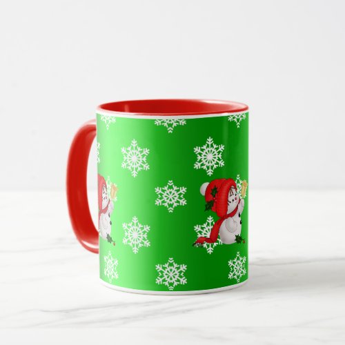 Cute Christmas Snowman Mug