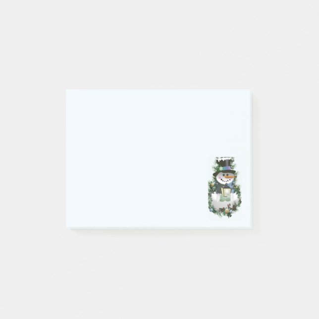 Cute Christmas Snowman Notes (Front)