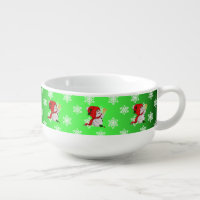 Cute Christmas Snowman Soup Mug