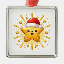 Cute Christmas Star Ornament