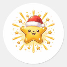 Cute Christmas Star Ornament