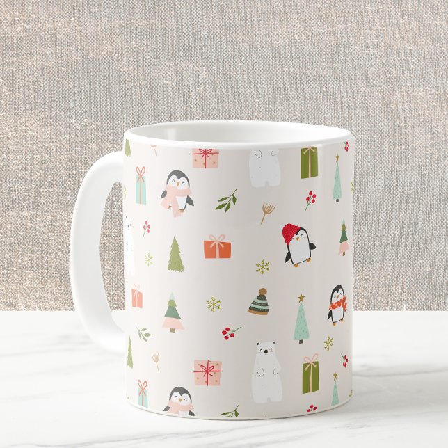 Cute Christmas Symbols  Coffee Mug (Creator Uploaded)