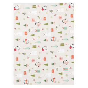 Cute Christmas Symbols  Tablecloth
