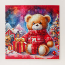 Cute Christmas Teddy Bear