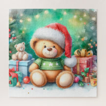 Cute Christmas Teddy Bear