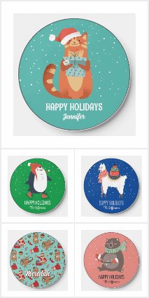 Cute Christmas Theme Wireless Charger