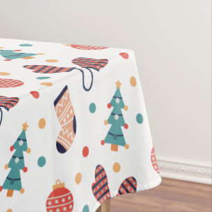 Cute Christmas Themed Tablecloth