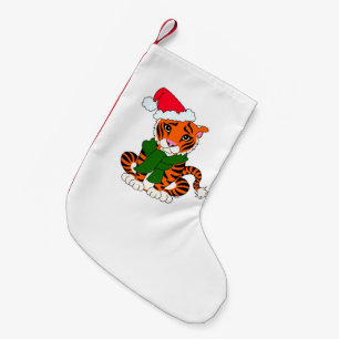 Cute Christmas Tiger Stocking
