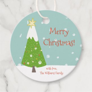 Cute Christmas Tree  Aqua Christmas