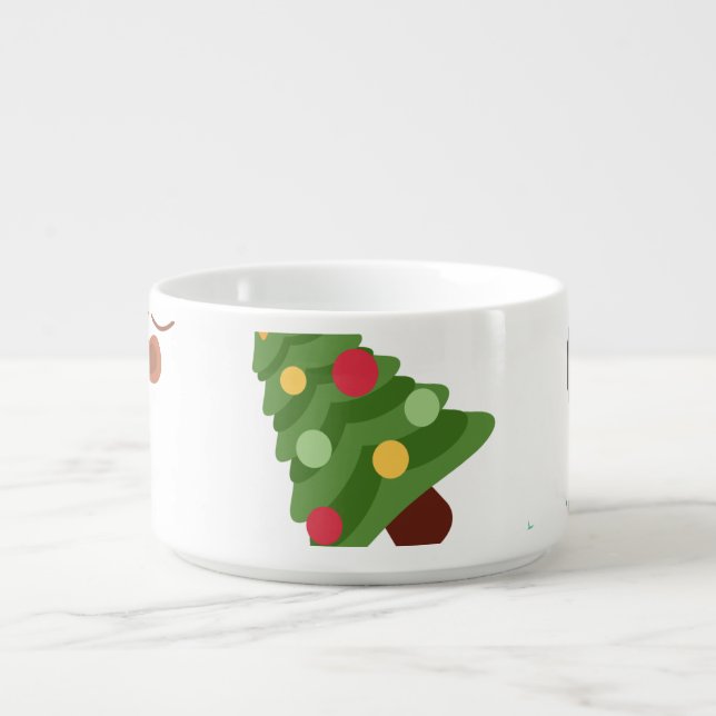 Cute Christmas Trees,Candy Cane Bowl (Center)