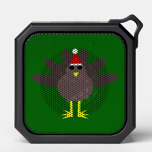 Cute Christmas Turkey Bluetooth Speaker (Front)