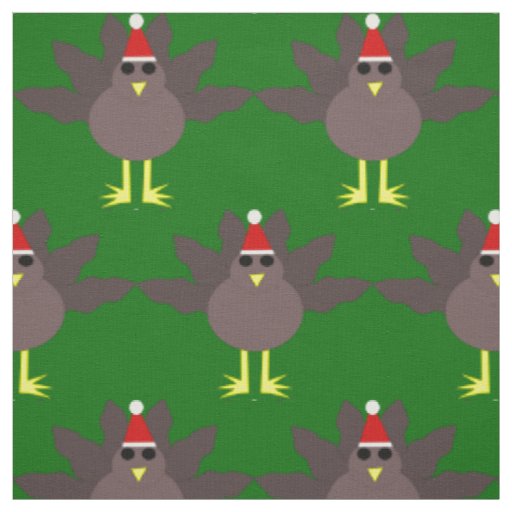 Cute Christmas Turkey Craft Fabric