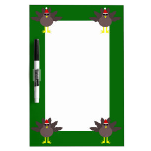 Cute Christmas Turkey Memo Board