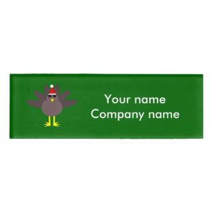 funny christmas name tags zazzle