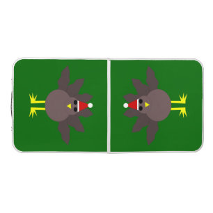 Cute Christmas Turkey Pong Table