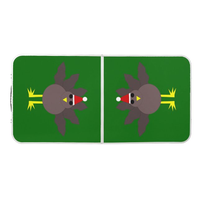 Cute Christmas Turkey Pong Table (Top)