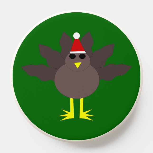 Cute Christmas Turkey PopSocket (Popsocket)
