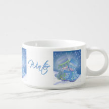 Cute Christmas Winter Blues