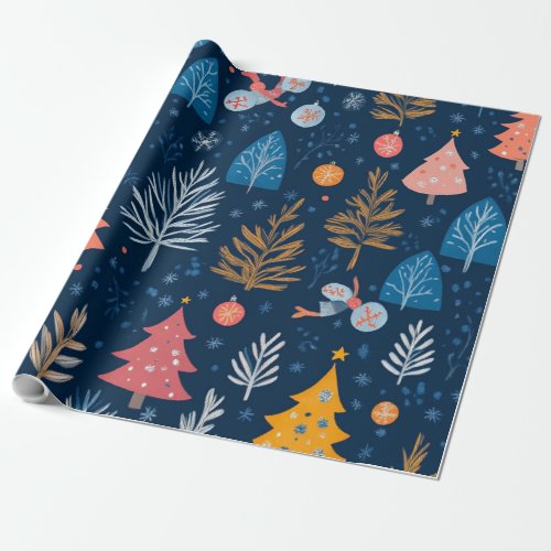 Cute Christmas winter gift Wrapping Paper