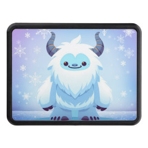Cute Christmas/winter yeti Hitch Cover