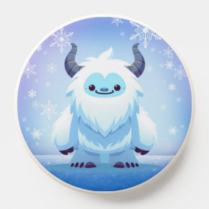 Cute Christmas/winter yeti PopSocket