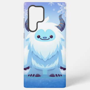 Cute Christmas/winter yeti Samsung Galaxy S22 Ultra Case