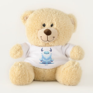 Cute Christmas/winter yeti Teddy Bear