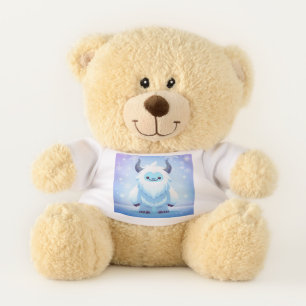 Cute Christmas/winter yeti Teddy Bear