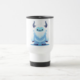 Cute Christmas/winter yeti Travel Mug