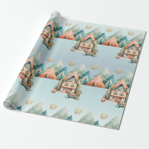 Cute christmas wrapping paper