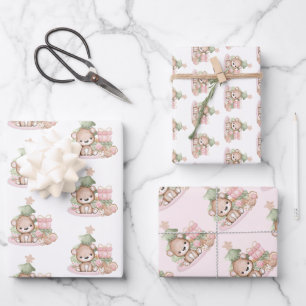 Cute Christmas Wrapping Paper Sheets