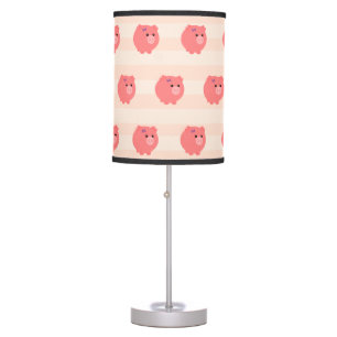 Cute Chubby Pig Table Lamp