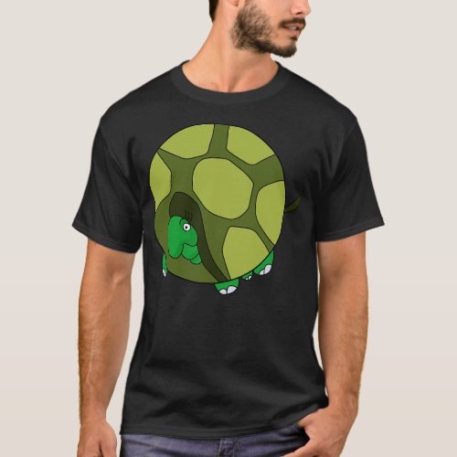 Cute Chubby Turtle T_Shirt