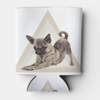 Cute Chug Dog Can Cooler