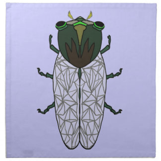 Cute Cicada Napkin