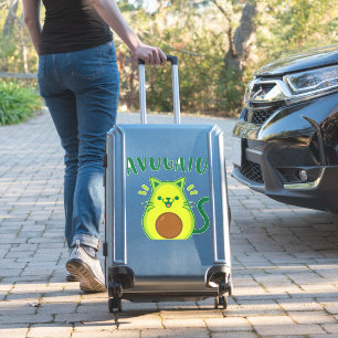 Cute Cinco de Mayo Avogato Avocado Cat Funny Avoca Sticker