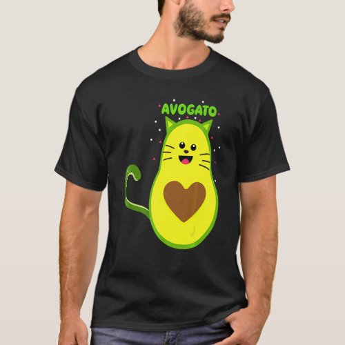 Cute Cinco De Mayo Avogato  Cat Owner Mexican Holi T_Shirt