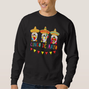 Cute Cinco De Mayo Gnome Mexican Fiesta Party 202 Sweatshirt