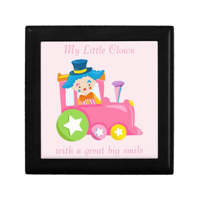 Cute Circus Clown Gift Box (Front)