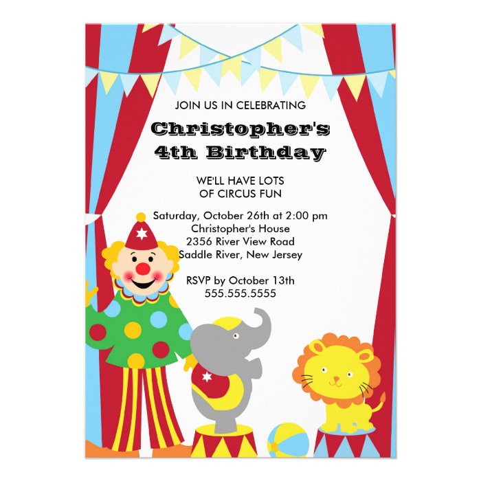 Kids Birthday Party Invitation invitations by celebrateitinvites