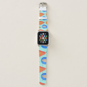 Cute Citrus Fruits Summer Vintage Apple Watch Band