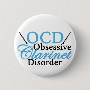 Cute Clarinet Button