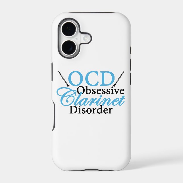 Cute Clarinet Iphone Case (Back)