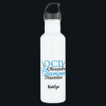 Cute Clarinet Player Stainless Steel Water Bottle<br><div class="desc">I am obsessed with playing the clarinet and this cute water bottle. Obsessive Clarinet Disorder is a funny gift to give to someone with OCD for instruments.</div>