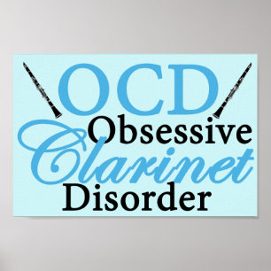 Cute Clarinet Poster