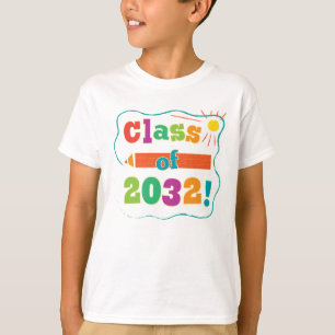 Cute Class of 2032 Back to School T-Shirt