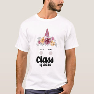 Cute Class Of 2035 Grow With Me First Day Of Schoo T-Shirt