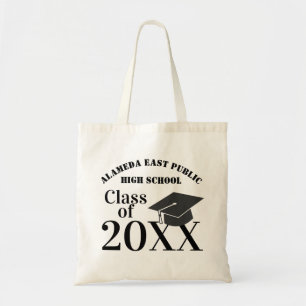Cute Class of ... Graduation Hat Tote Bag