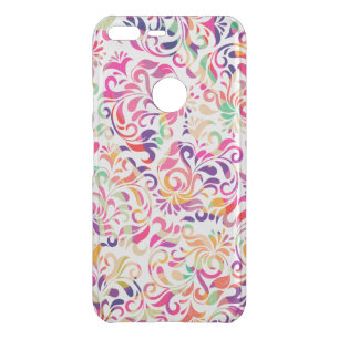Cute classic colorful flowers pattern uncommon google pixel XL case