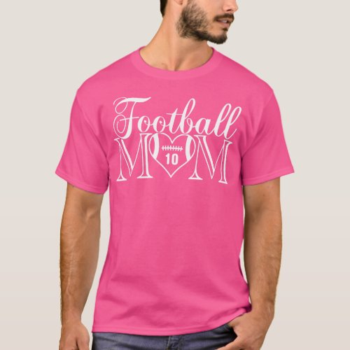 Cute Classic  Mom 10 Thats My Boy  Jersey Number T_Shirt